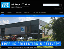 Tablet Screenshot of midlandturbo.com